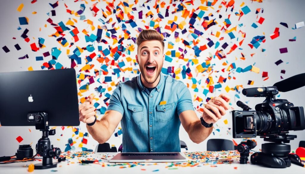 YouTube content creation